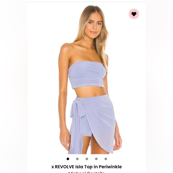 Michael Costello x REVOLVE Isla Skort in Periwrinkle size XS Set - Picture 1 of 7